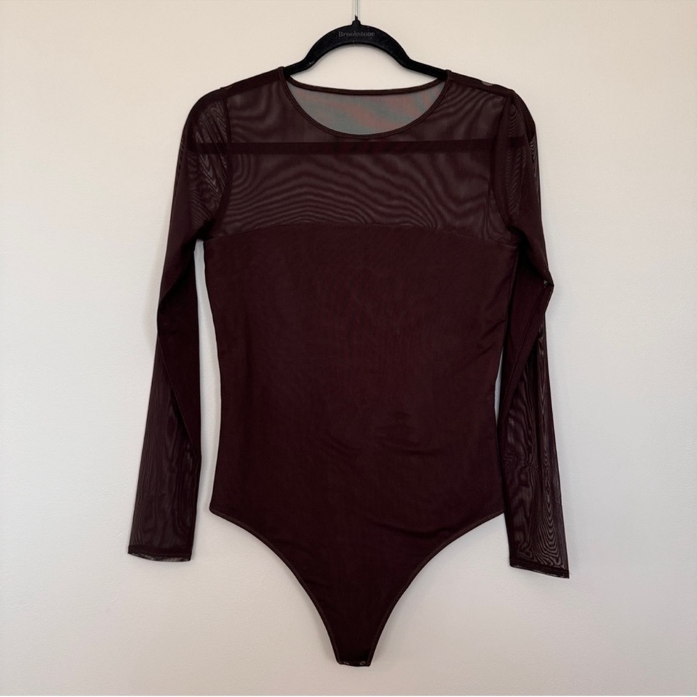 Abercrombie and Fitch mesh top bodysuit